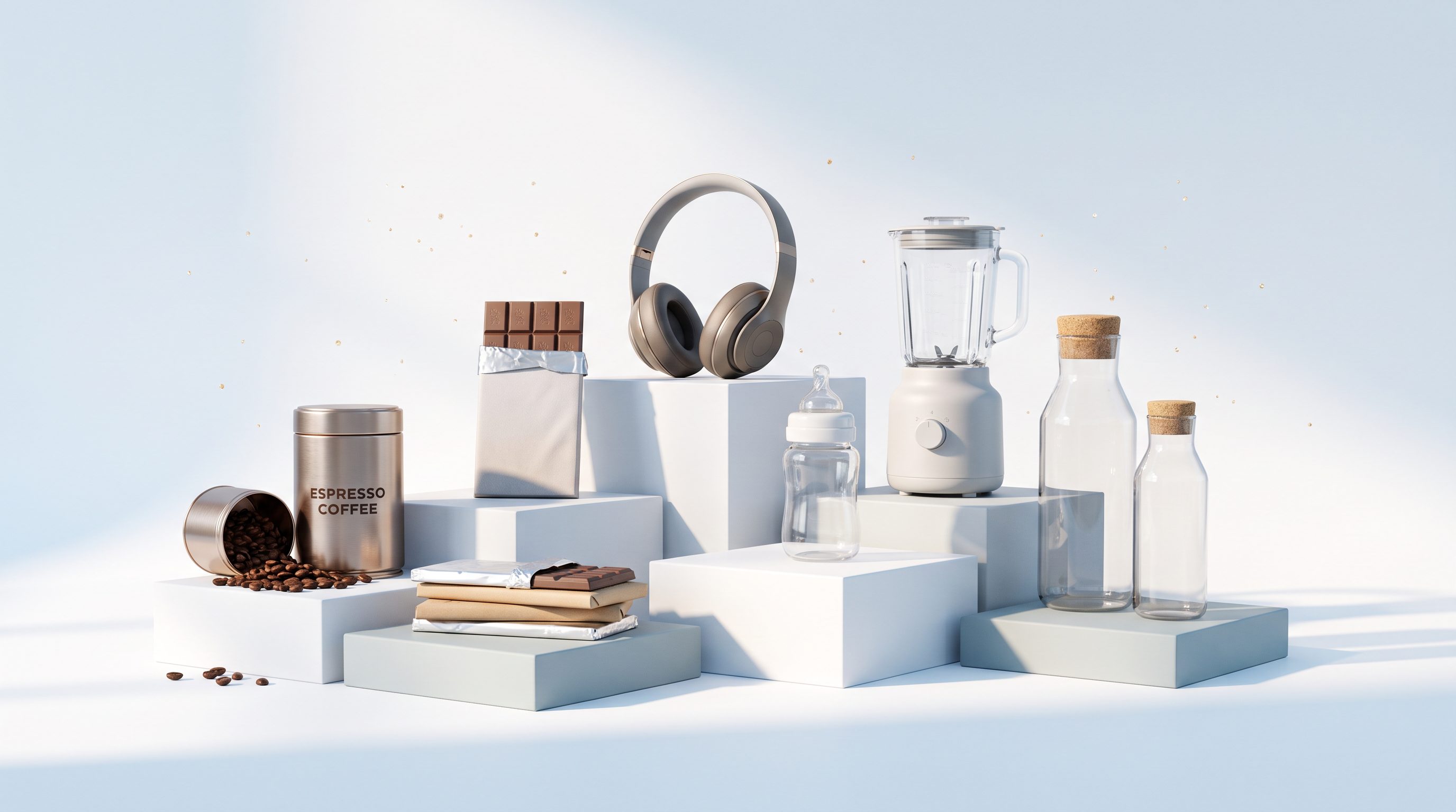 A curated arrangement of the consumer goods Union Wholesale distributes
